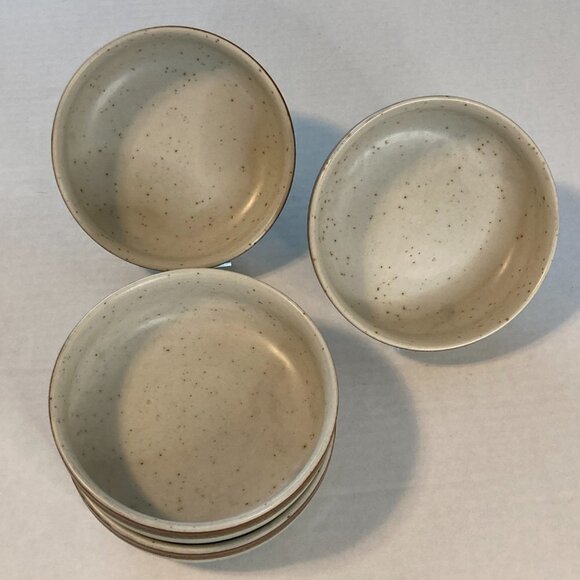 Vintage Otagiri Redwood Lot of (4) 6” Coupe Cereal Bowls Stoneware Japan - Picture 6 of 7